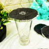 Black Pearl Premium Resin Coasters Set